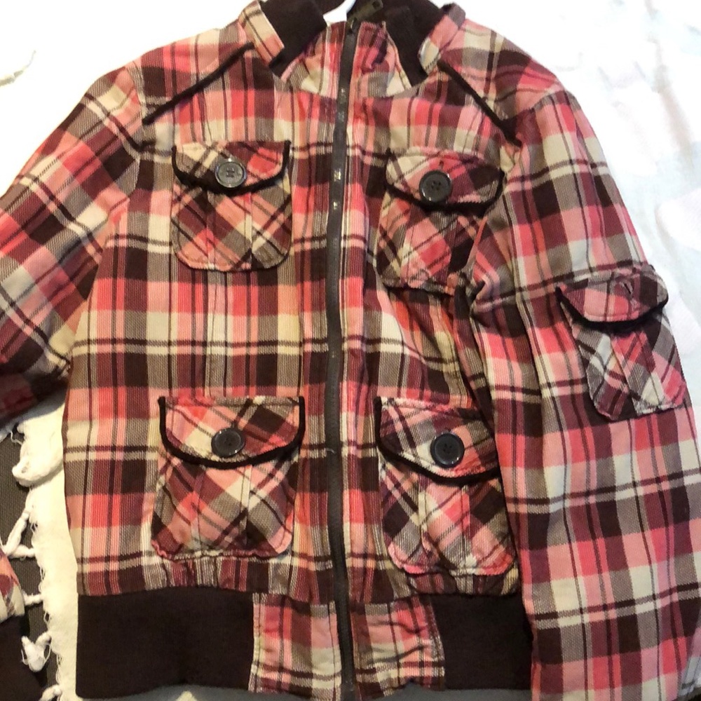 Dollhouse-Plaid Coat